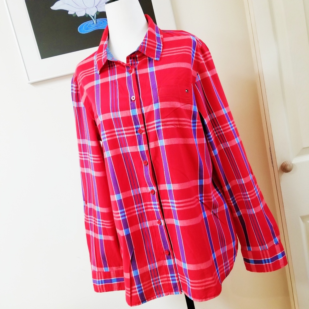 Tommy Hilfiger Women's Long Sleeves Blouses